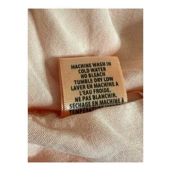 Bella Dahl Anthropologie Top Womens Small Blossom Pink Button Up Casual Summer - Picture 8 of 10